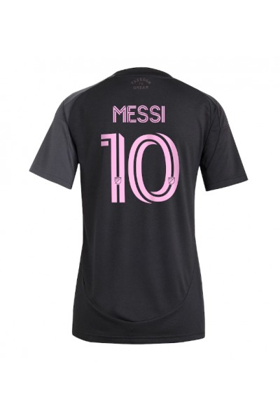 Inter Miami Lionel Messi #10 Jalkapallovaatteet Naisten Vieraspaita 2025-26 Lyhythihainen Inter Miami Lionel Messi #10 Jalkapallovaatteet Naisten Vieraspaita 2025-26 Lyhythihainen